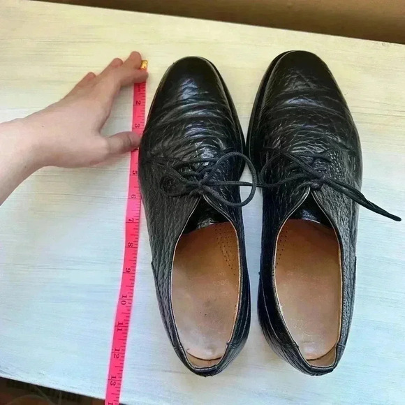 Matthew Dack Leather Men’s Shoes  in Black Made in Canada - Picture 7 of 9